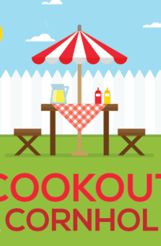 08/13/25 Cookout/Cornhole Tournament 5pm-7pm